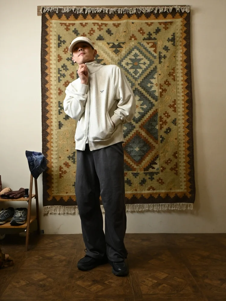 American terry sweatpants cotton washed three-dimensional tailoring casual loose scimitar trousers
American terry sweatpants cotton washed three-dimensional tailoring casual loose scimitar trousers