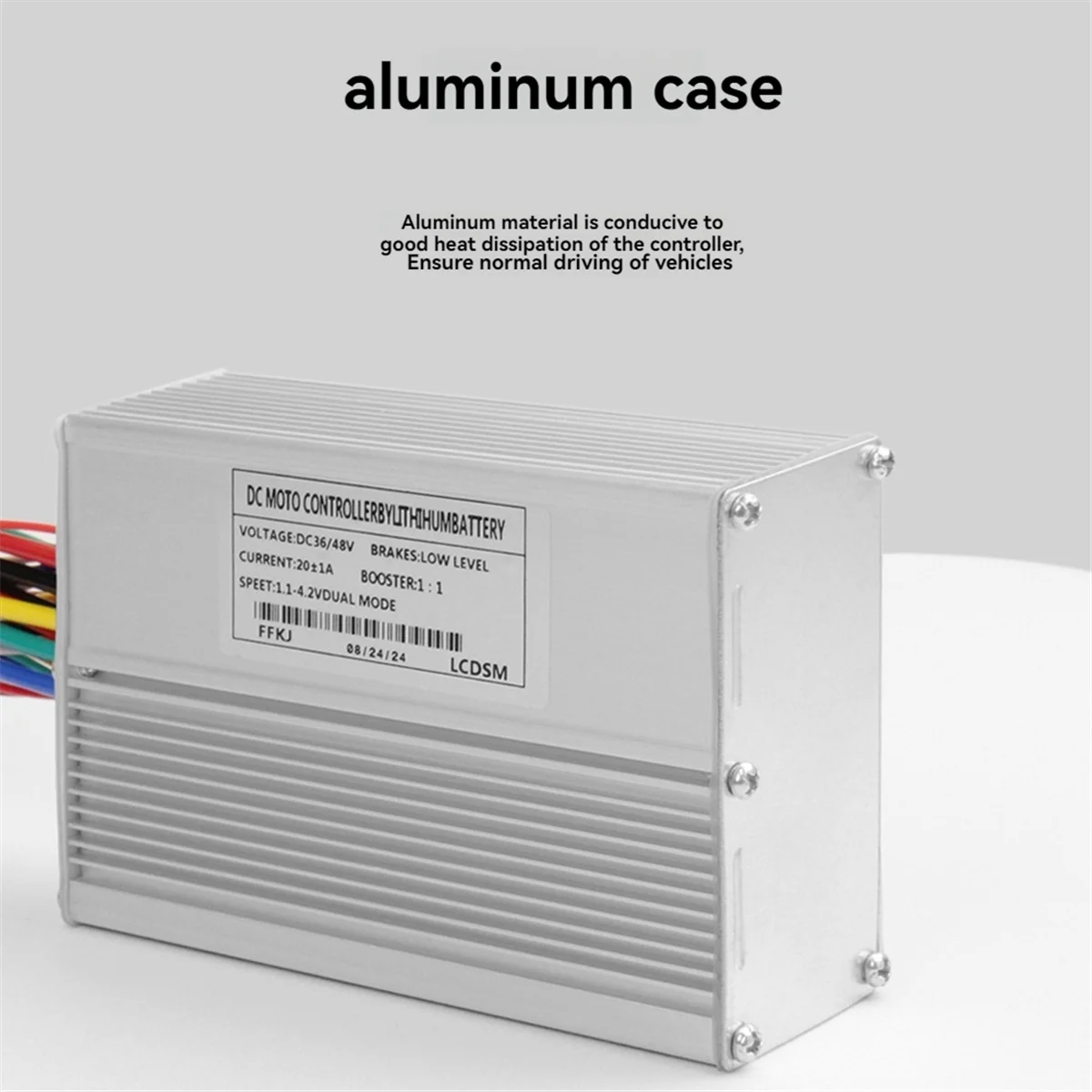 New Arrival Ebike 3 Mode 36V 48V 20A Sinewave Controller 9 Tubes for 350W/500W Motor Electric Scooter Parts Ebike Controller
New Arrival Ebike 3 Mode 36V 48V 20A Sinewave Controller 9 Tubes for 350W/500W Motor Electric Scooter Parts Ebike Controller
