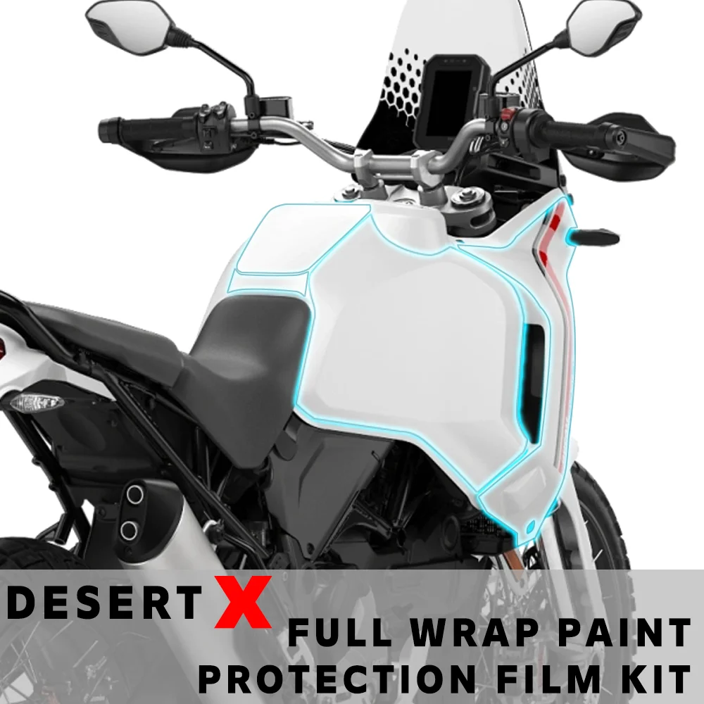 Аксессуары для Ducati Desert X, прозрачная защитная пленка для мотоцикла, полный комплект для защиты краски, детали пустыни X
Аксессуары для Ducati Desert X, прозрачная защитная пленка для мотоцикла, полный комплект для защиты краски, детали пустыни X
