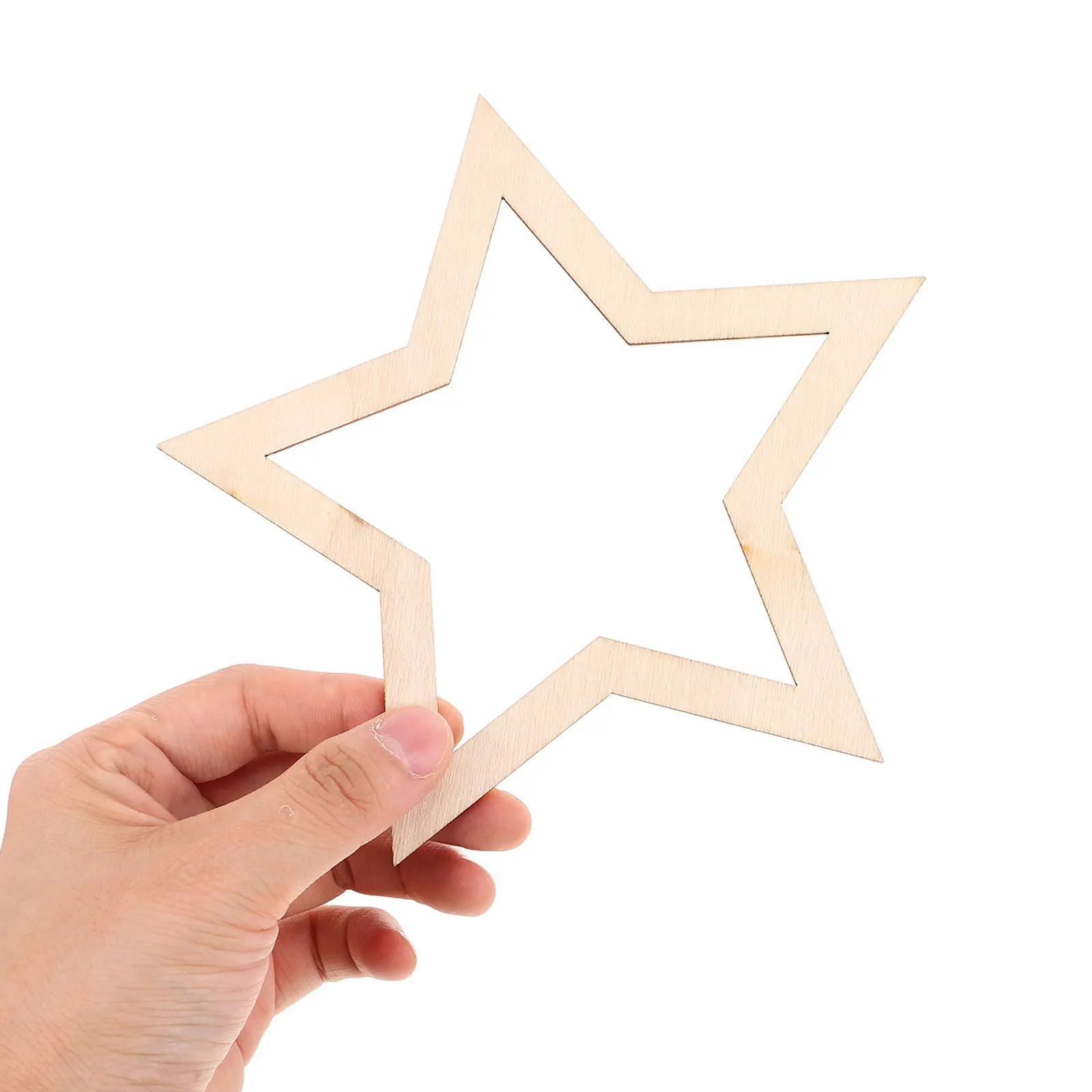 36Pcs Unfinished Wood Star Hoops for Crafts Dreamcatcher Frame DIY Macrame Hanging Decor Boho Wall Art Wreath Making Supplies
36Pcs Unfinished Wood Star Hoops for Crafts Dreamcatcher Frame DIY Macrame Hanging Decor Boho Wall Art Wreath Making Supplies