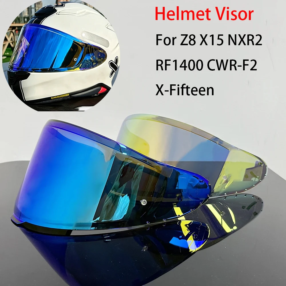Uv Protected Helmet Visor For Shoei Z8 X15 NXR2 RF1400 CWR-F2 X-Fifteen Motorcycle Helmet Visors Replacement Lens Accessories
Uv Protected Helmet Visor For Shoei Z8 X15 NXR2 RF1400 CWR-F2 X-Fifteen Motorcycle Helmet Visors Replacement Lens Accessories