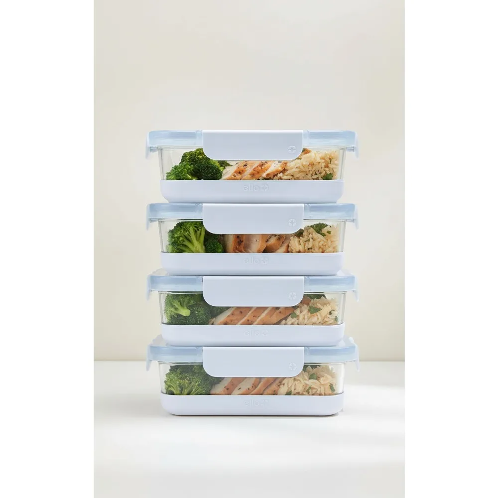10-Piece Glass Meal Prep Containers Set, 3.4 Cup BPA-Free Airtight Lids, Dishwasher & Microwave Safe
10-Piece Glass Meal Prep Containers Set, 3.4 Cup BPA-Free Airtight Lids, Dishwasher & Microwave Safe