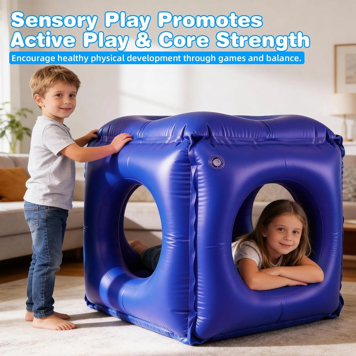 Drill Hole Box Sensory Chair for boys and girls,2026 Reinforced Calming Vestibular Swing Chair with Deep Pressure for Relax Use
Drill Hole Box Sensory Chair for boys and girls,2026 Reinforced Calming Vestibular Swing Chair with Deep Pressure for Relax Use