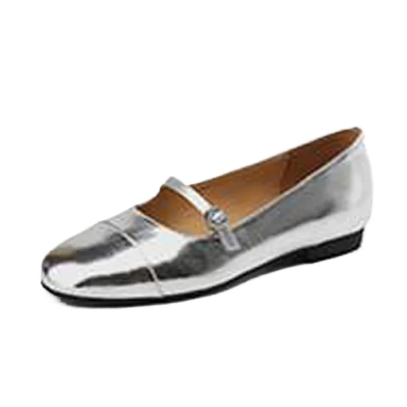 Round toe shallow mouth single shoe with fashionable buckle design, comfortable and breathable
Round toe shallow mouth single shoe with fashionable buckle design, comfortable and breathable