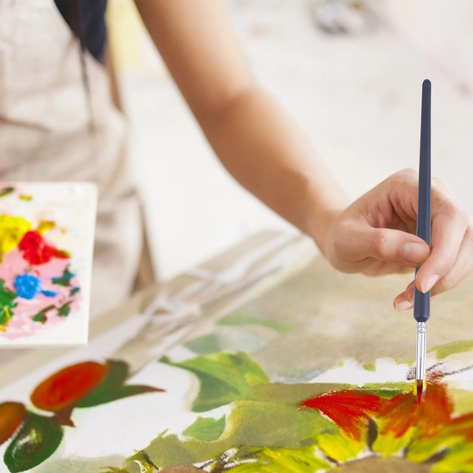 11pcs Fine Paint Brush Set Durable Quality Practical Gouache Watercolor Acrylic Oil Artists Kids Beginners Professionals Gifts
11pcs Fine Paint Brush Set Durable Quality Practical Gouache Watercolor Acrylic Oil Artists Kids Beginners Professionals Gifts