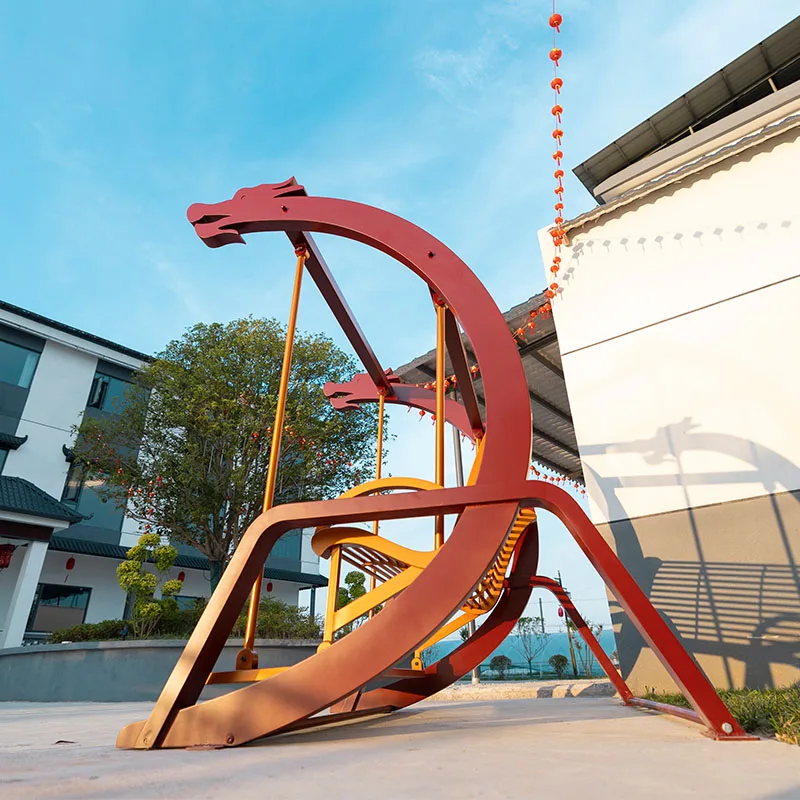 Outdoor Wrought Iron Rocking Chair Double Power Swing for Patio Balcony Villa Leisure-Service Equipment
Outdoor Wrought Iron Rocking Chair Double Power Swing for Patio Balcony Villa Leisure-Service Equipment