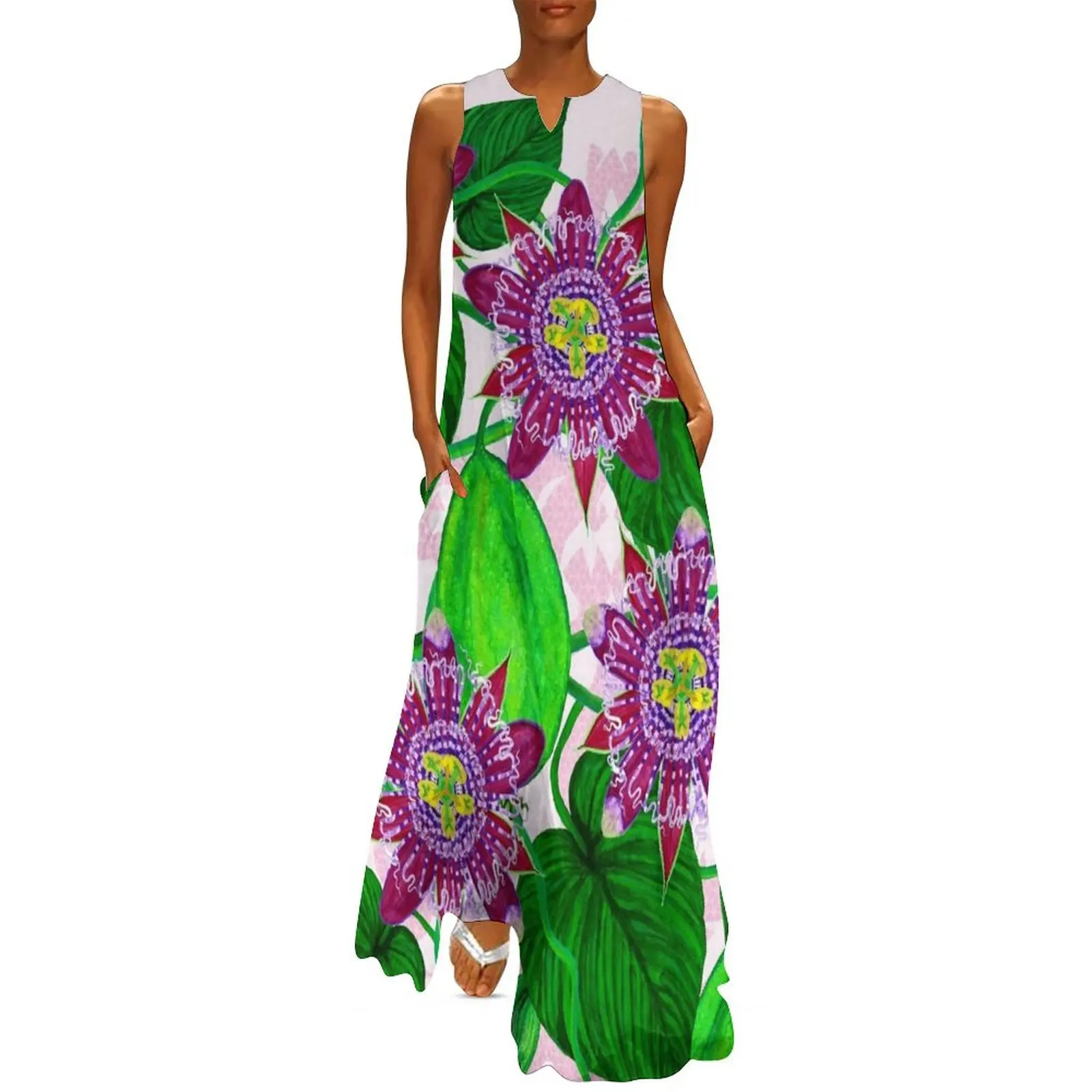 Passiflora alata Long Dress ladies dresses for women 2025 Casual dresses Women long dress
Passiflora alata Long Dress ladies dresses for women 2025 Casual dresses Women long dress