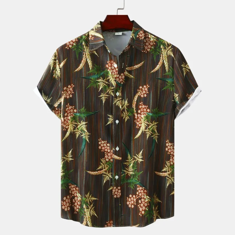 Men Clothing 2023 Summer New Men's Shirt Casual Fashion Lapel Short Sleeve Printed Shirt Men's Top
Men Clothing 2023 Summer New Men's Shirt Casual Fashion Lapel Short Sleeve Printed Shirt Men's Top