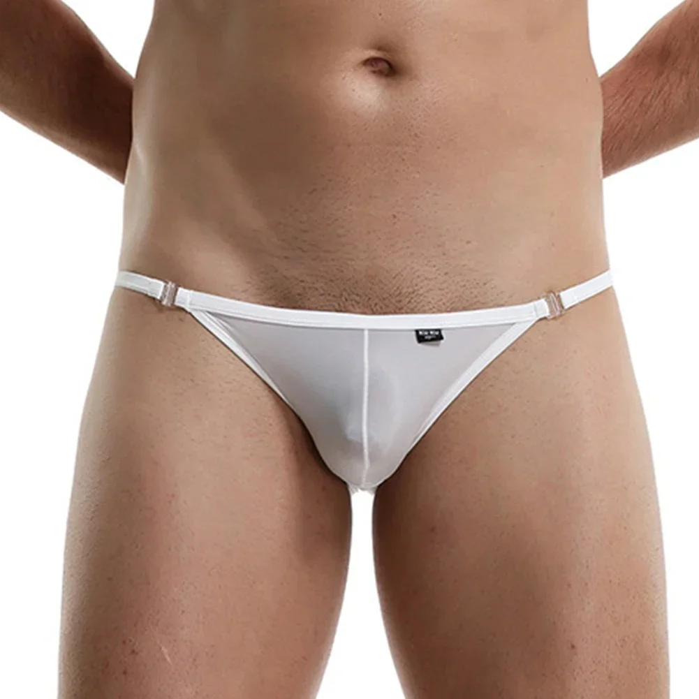 Fashionable Men's Low Rise Ice Silk Gstring Jockstrap Pouch Underwear Thongs Briefs (White/Black/Floral/Leopard)
Fashionable Men's Low Rise Ice Silk Gstring Jockstrap Pouch Underwear Thongs Briefs (White/Black/Floral/Leopard)