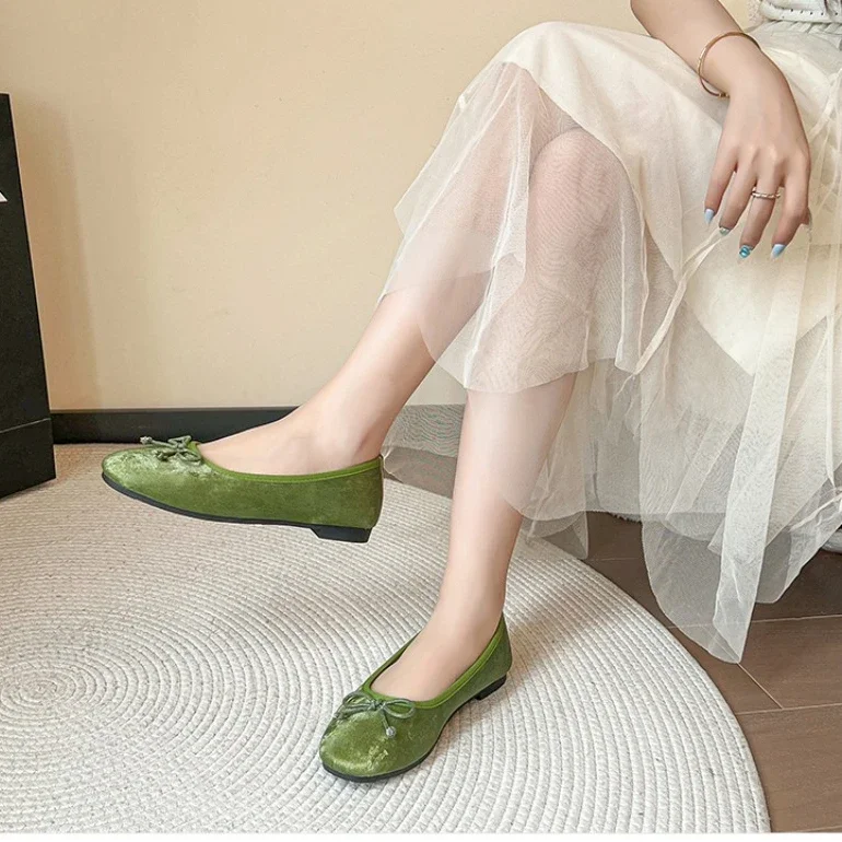 2025 Hot Sale Ladies Shoes Shallow Women's Flats Fashion Butterfly-knot Daily Round Toe Soft Bottom Best Seller Flat Low Heels
2025 Hot Sale Ladies Shoes Shallow Women's Flats Fashion Butterfly-knot Daily Round Toe Soft Bottom Best Seller Flat Low Heels