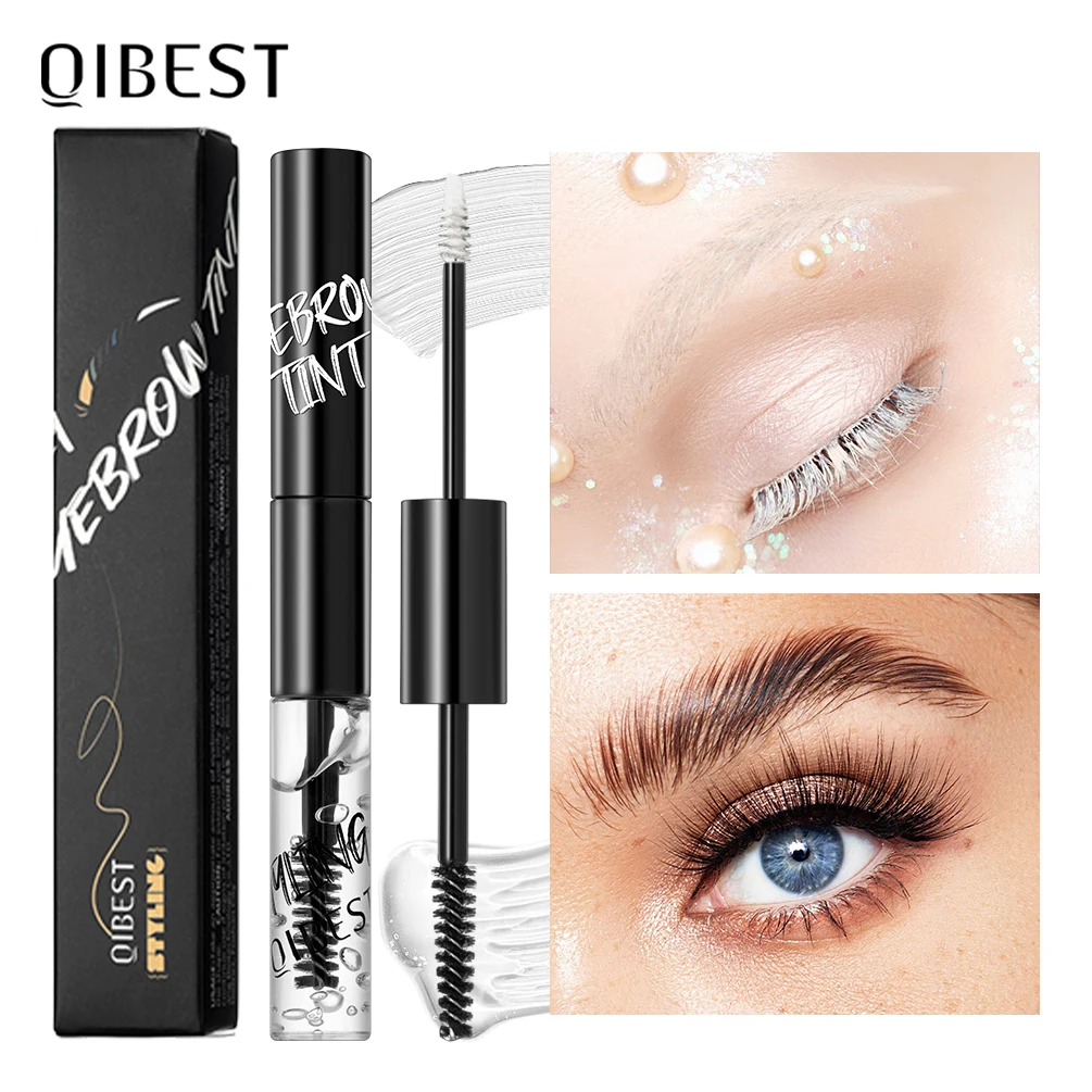 QIBEST Tinted Eyebrow Gel Mascara Lasting Waterproof Green Tinting Eye Brow Sculpt Glue Red Purple Brow Cream Makeup For Women
QIBEST Tinted Eyebrow Gel Mascara Lasting Waterproof Green Tinting Eye Brow Sculpt Glue Red Purple Brow Cream Makeup For Women