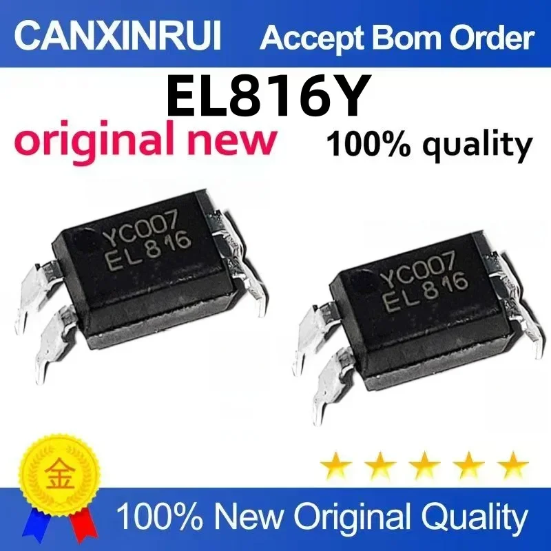 (5-100 pieces) New stock EL816Y EL816 DIP-4 optocoupler IC
(5-100 pieces) New stock EL816Y EL816 DIP-4 optocoupler IC