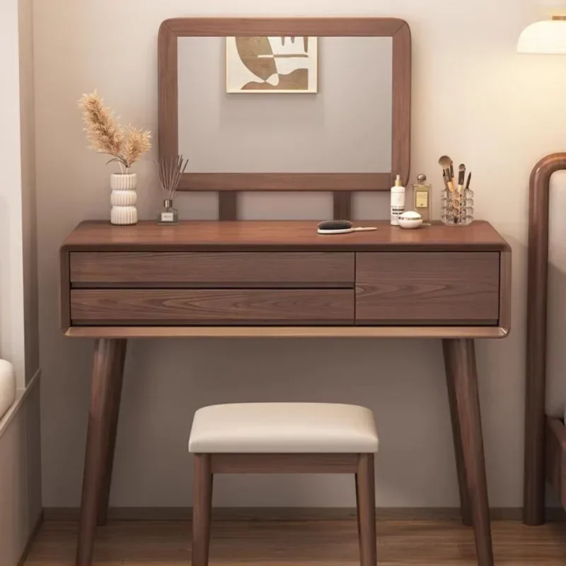 Jewelry Small Penteadeira Home Furniture Set,Vintage Wooden Makeup Table Modern Luxury Computer Storage Bedroom Dressing Table
Jewelry Small Penteadeira Home Furniture Set,Vintage Wooden Makeup Table Modern Luxury Computer Storage Bedroom Dressing Table