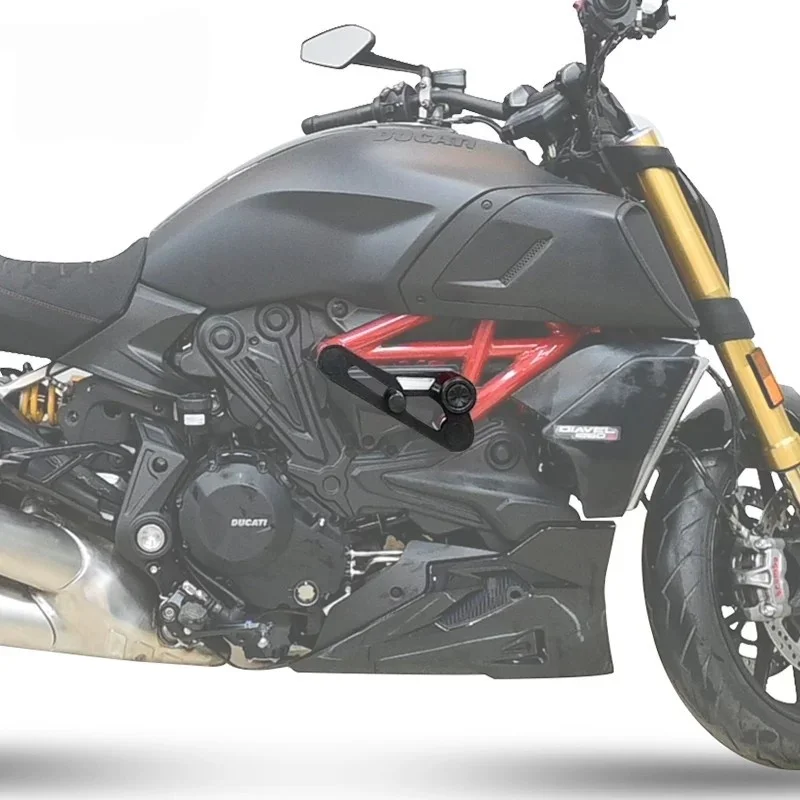 For Ducati Diavel 1260S Racing Crash Bar Bumper Anti-Fall Slider Motorcycle Modified Part - Protection And Safety Accessory