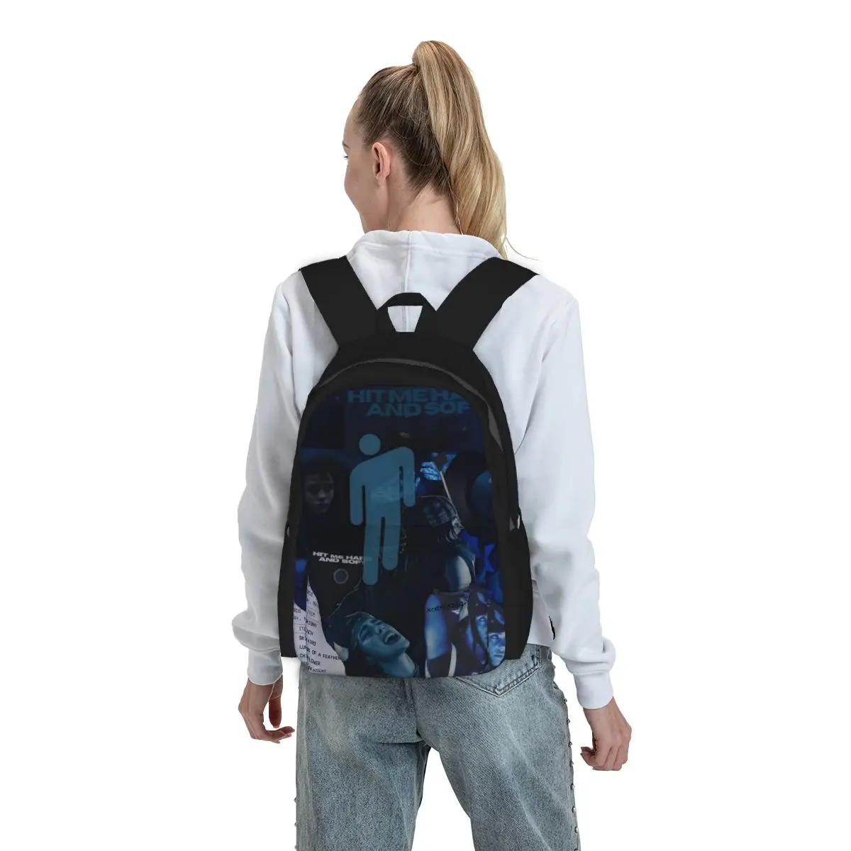 Hit Me Hard And Soft Music Album Backpack Student BookBag Children School Bag Computer Shoulder Bags for Men Women
Hit Me Hard And Soft Music Album Backpack Student BookBag Children School Bag Computer Shoulder Bags for Men Women