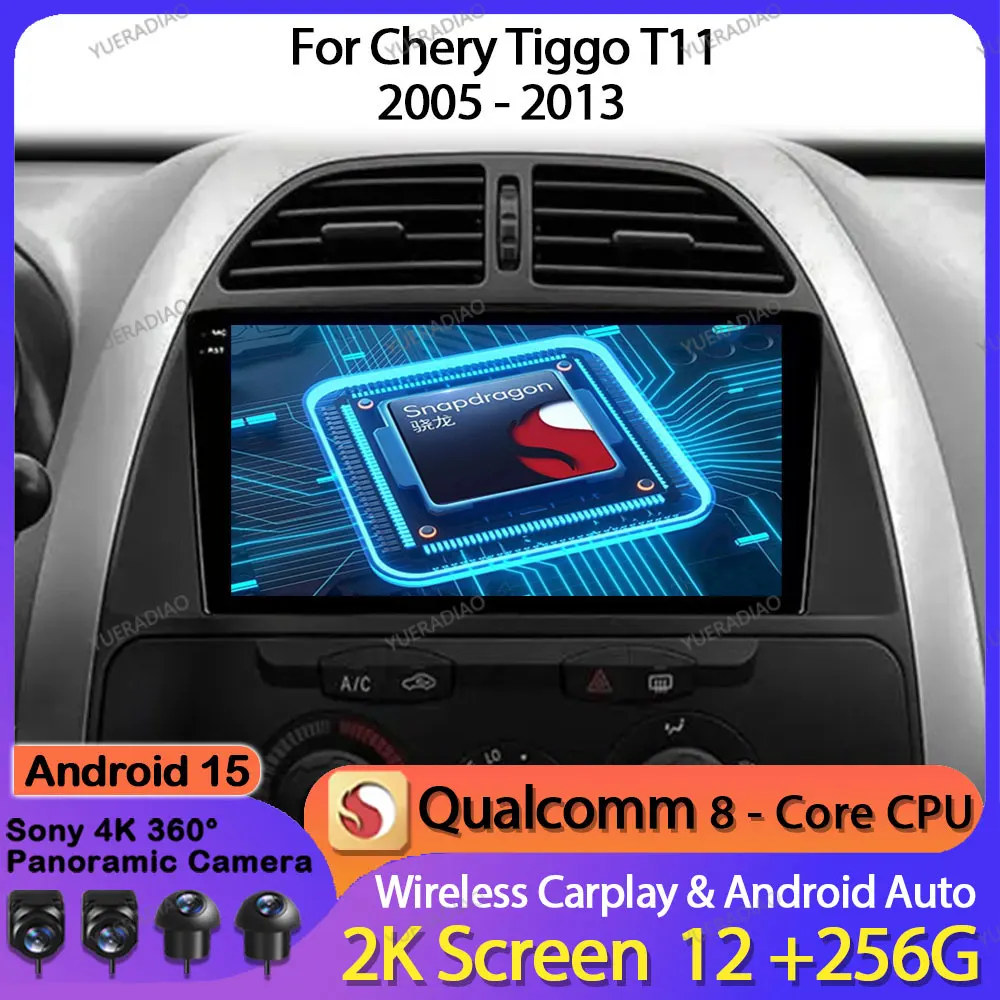 Android 15 Car Radio For Chery Tiggo T11 2005 - 2013 BT GPS NAVI Head Unit 4G LTE 5G WIFI QLED Qualcomm 2DIN Carplay Auto Video
Android 15 Car Radio For Chery Tiggo T11 2005 - 2013 BT GPS NAVI Head Unit 4G LTE 5G WIFI QLED Qualcomm 2DIN Carplay Auto Video