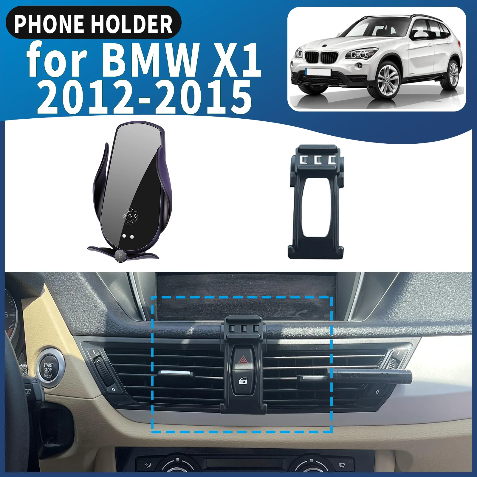 fit for BMW X1 E84 2012 2013 2014 2015 Car Phone Holder Mount Vehicle-Specific GPS Navigation Easy Installation accessoires
fit for BMW X1 E84 2012 2013 2014 2015 Car Phone Holder Mount Vehicle-Specific GPS Navigation Easy Installation accessoires