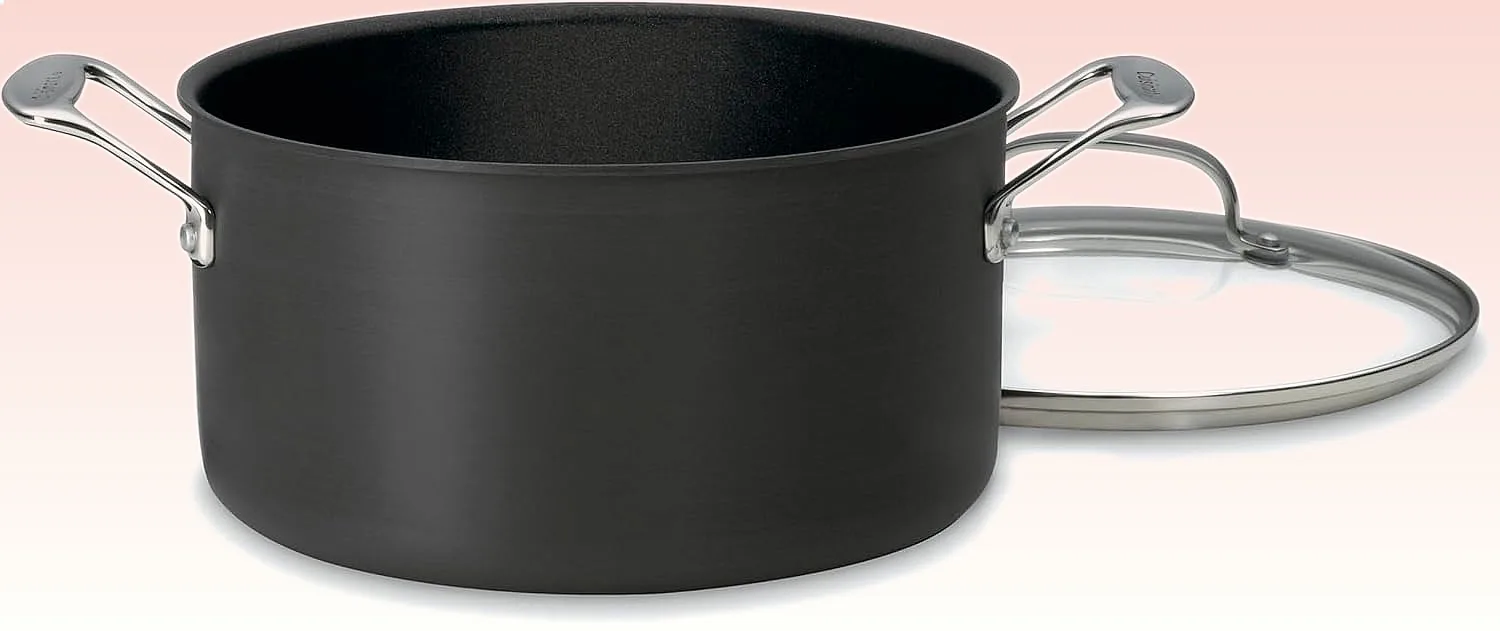 Cuisinart Chef's Classic 6-Quart Nonstick Stockpot, PFAS Free Hard-Anodized with Cover
Cuisinart Chef's Classic 6-Quart Nonstick Stockpot, PFAS Free Hard-Anodized with Cover