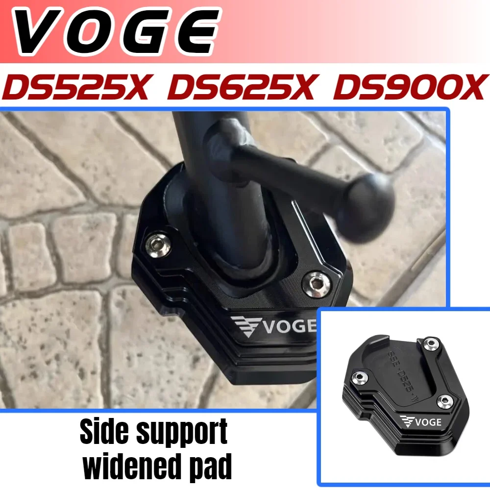 For VOGE DS625X DS900X DS525X Accessories Motorcycle Side Stand Extension Kickstand Plate
For VOGE DS625X DS900X DS525X Accessories Motorcycle Side Stand Extension Kickstand Plate