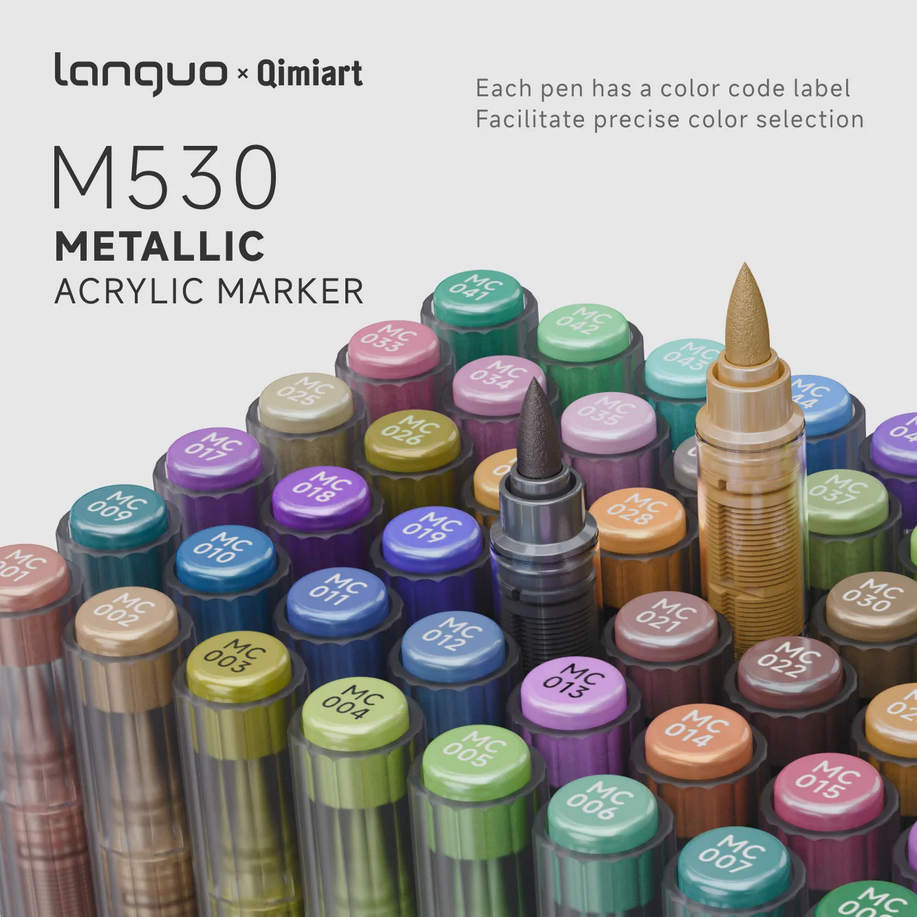 Languo 48 Colors Metallic Acrylic Marker Pen Set, Brush Tip,For Student DIY Graffiti Hand Drawn Paint Pens Stationery
Languo 48 Colors Metallic Acrylic Marker Pen Set, Brush Tip,For Student DIY Graffiti Hand Drawn Paint Pens Stationery