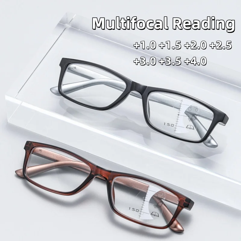 Fashion Small Frame Multifocal Reading Glasses New Anti Blue Light Versatile Glasses Optical Prescription Eyeglasses 0 TO +4.0
Fashion Small Frame Multifocal Reading Glasses New Anti Blue Light Versatile Glasses Optical Prescription Eyeglasses 0 TO +4.0