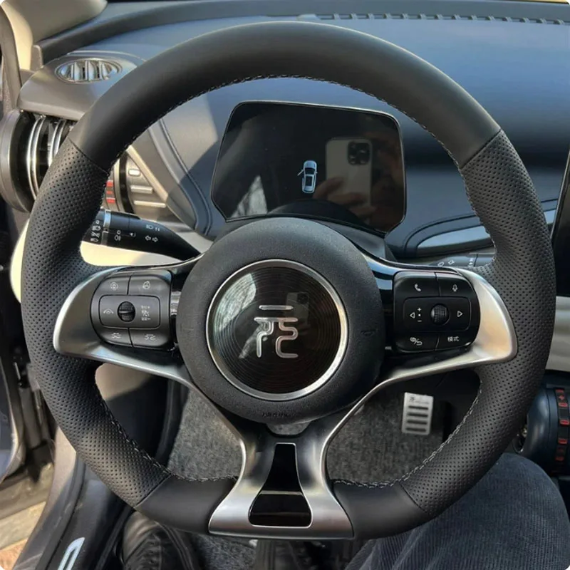 Для BYD Atto 3 EV 2022 2023 ручная строчка искусственная черная Нескользящая износостойкая натуральная кожа автомобильные аксессуары
Для BYD Atto 3 EV 2022 2023 ручная строчка искусственная черная Нескользящая износостойкая натуральная кожа автомобильные аксессуары