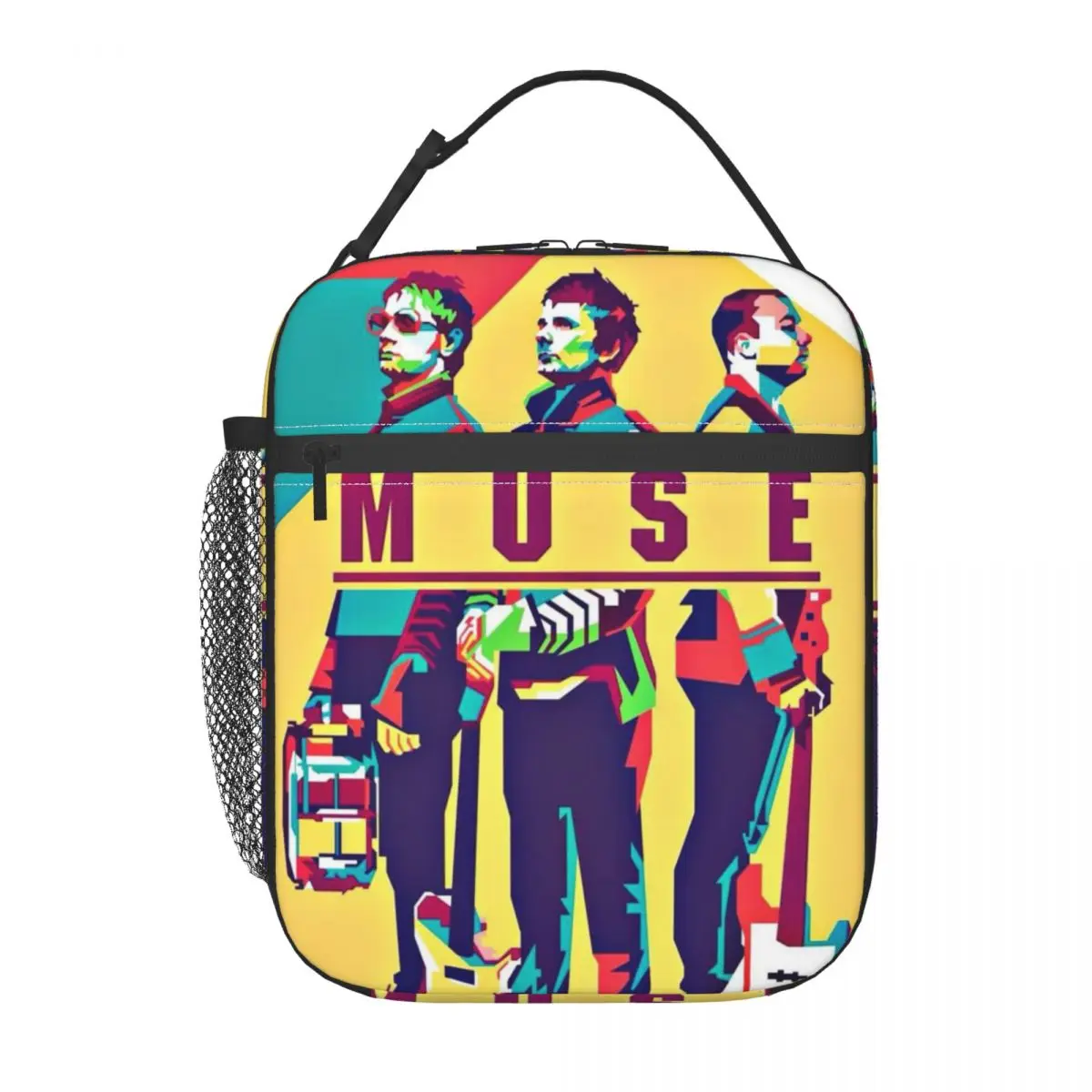 Custom M-Muses Band Lunch Bag Thermal Cooler Insulated Lunch Box for Women Kids School Food Portable Tote Bags
Custom M-Muses Band Lunch Bag Thermal Cooler Insulated Lunch Box for Women Kids School Food Portable Tote Bags