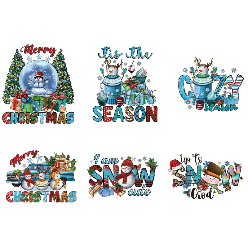 Christmas Snowman Iron On Heat Transfer Stickes For Tsirts Jacket Bags Easy Heat Pressed Decals For Personalized Style Washable
Christmas Snowman Iron On Heat Transfer Stickes For Tsirts Jacket Bags Easy Heat Pressed Decals For Personalized Style Washable