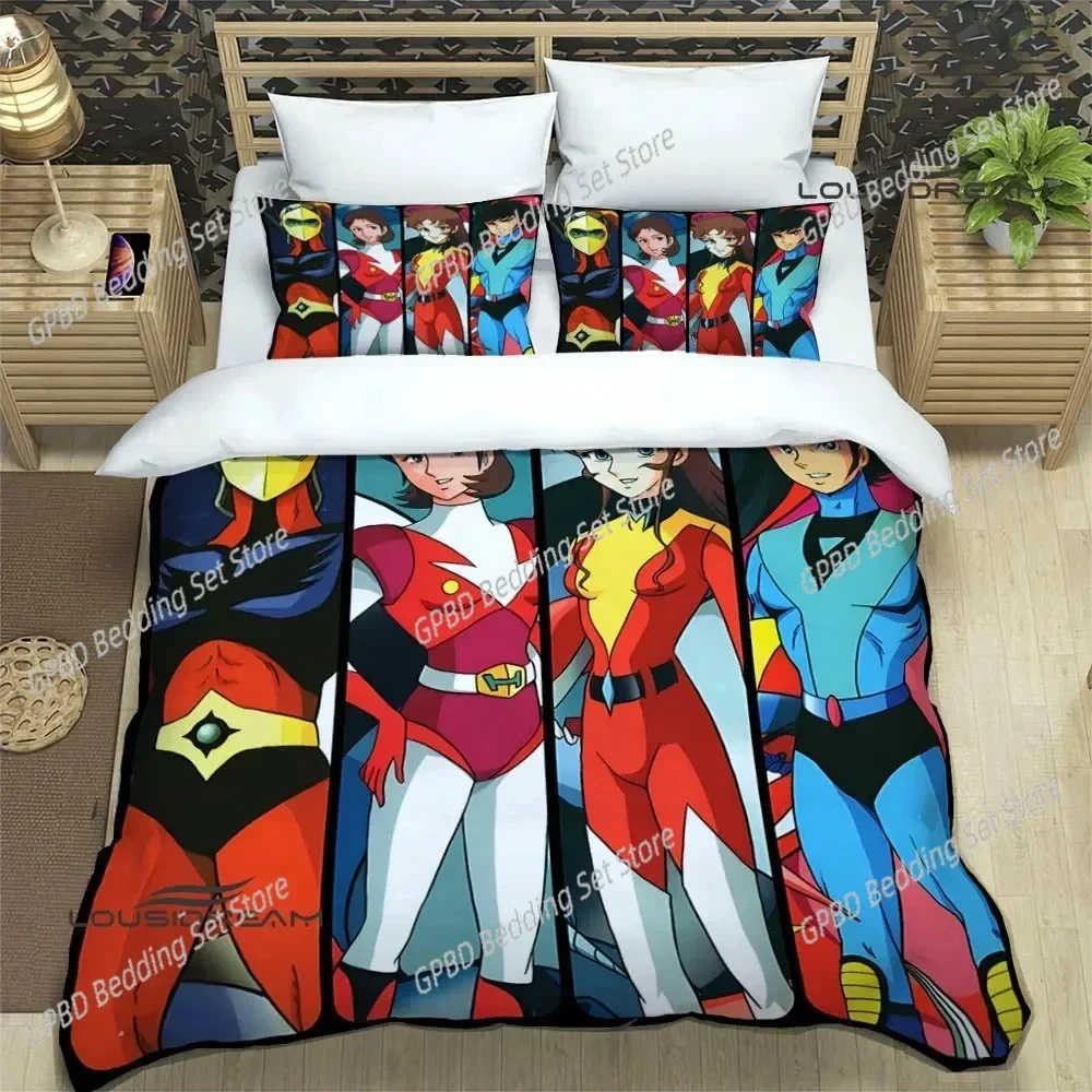 UFO ROBO GRENDIZER GOLDORAK Comfortable Duvet Quilt Cover Pillowcase Bedding Set Children Bedroom Decoration Home Textile
UFO ROBO GRENDIZER GOLDORAK Comfortable Duvet Quilt Cover Pillowcase Bedding Set Children Bedroom Decoration Home Textile