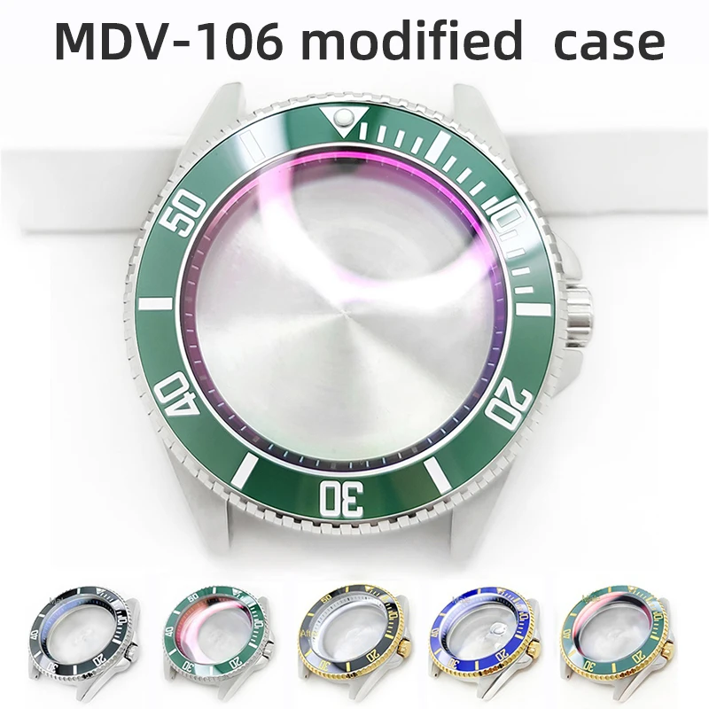 3-point Stainless Steel Case for Casio Marlin MDV-106 Duro MDv106 Watch Case Mod Kit Bezel Insert Fit Silver Gold Metal Case men
3-point Stainless Steel Case for Casio Marlin MDV-106 Duro MDv106 Watch Case Mod Kit Bezel Insert Fit Silver Gold Metal Case men