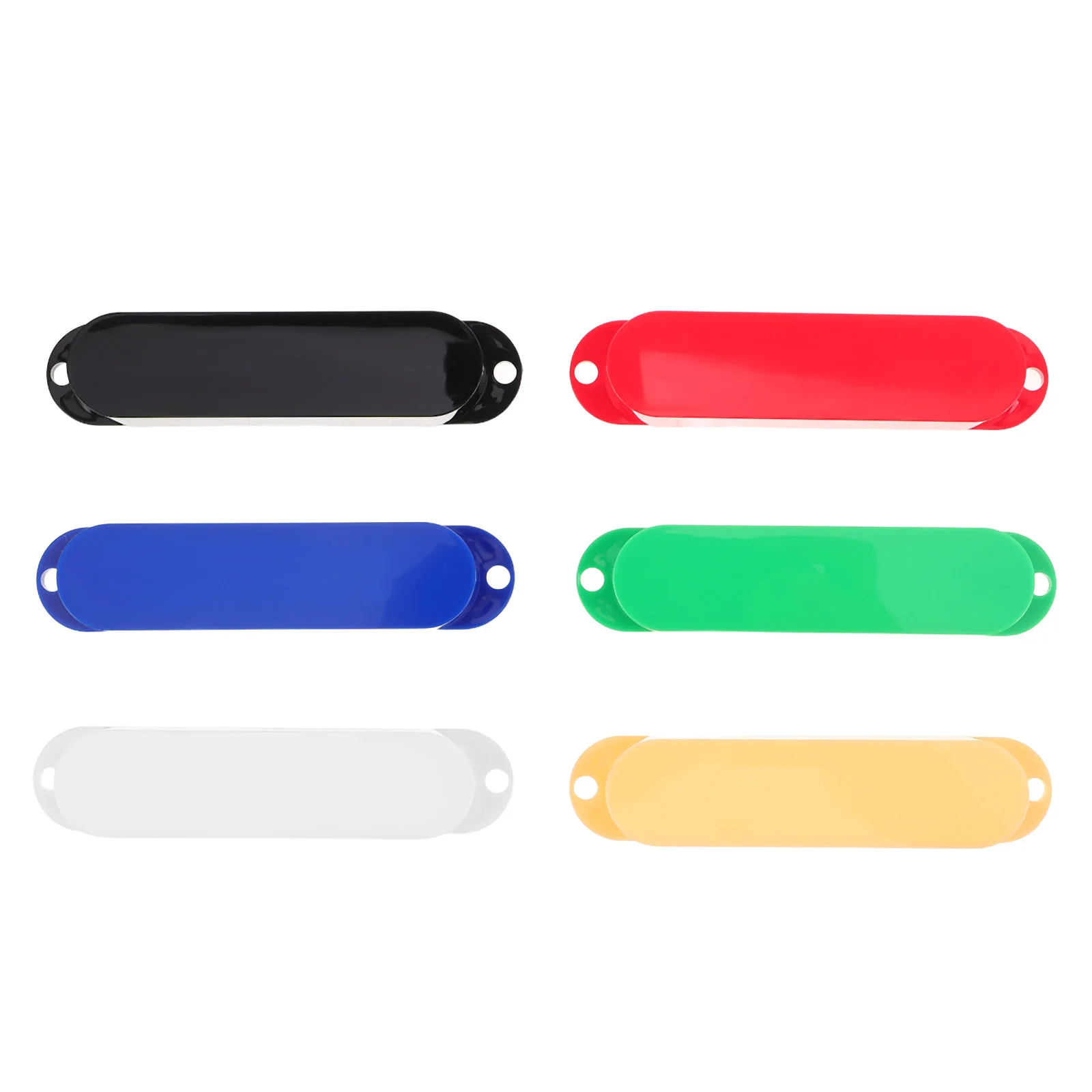 6 Pcs Electric Guitar Accessories Single Coil Pickup Covers Casing Protector Shell
6 Pcs Electric Guitar Accessories Single Coil Pickup Covers Casing Protector Shell