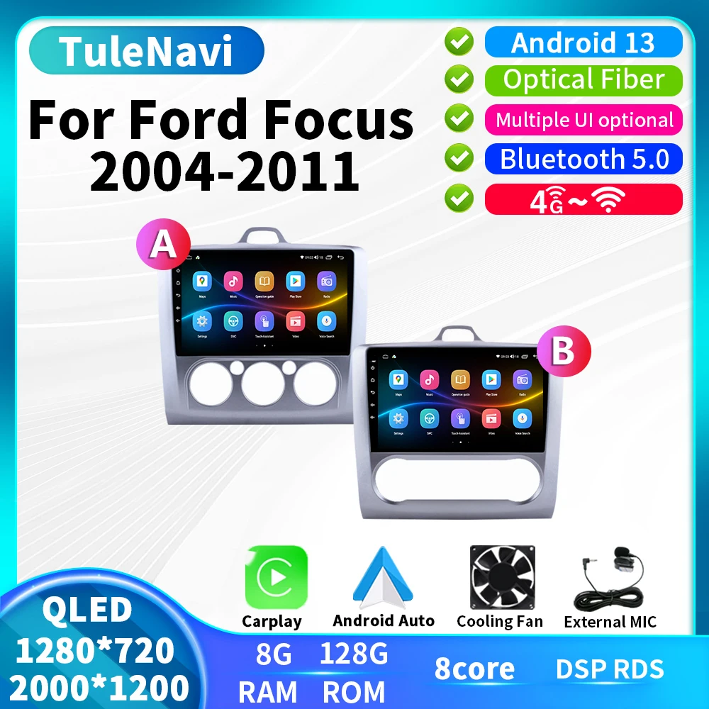 For Ford Focus 2 3 Mk2 Mk3 2004 - 2011 4G WIFI Car Radio Multimedia 2din Auto Navigation GPS Stereo Audio CarPlay Android 13 DSP
For Ford Focus 2 3 Mk2 Mk3 2004 - 2011 4G WIFI Car Radio Multimedia 2din Auto Navigation GPS Stereo Audio CarPlay Android 13 DSP