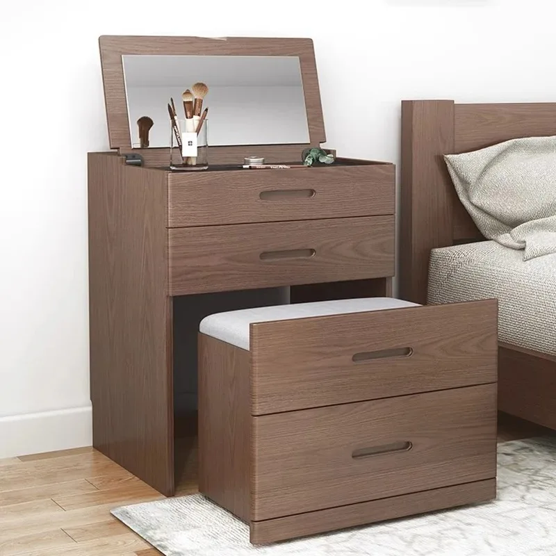 Solid Wood Dressing Table Nordic Apartment Minimalist Modern Dressing Table Storage Makeup Tocador Mueble Maquillaje Home Decor
Solid Wood Dressing Table Nordic Apartment Minimalist Modern Dressing Table Storage Makeup Tocador Mueble Maquillaje Home Decor