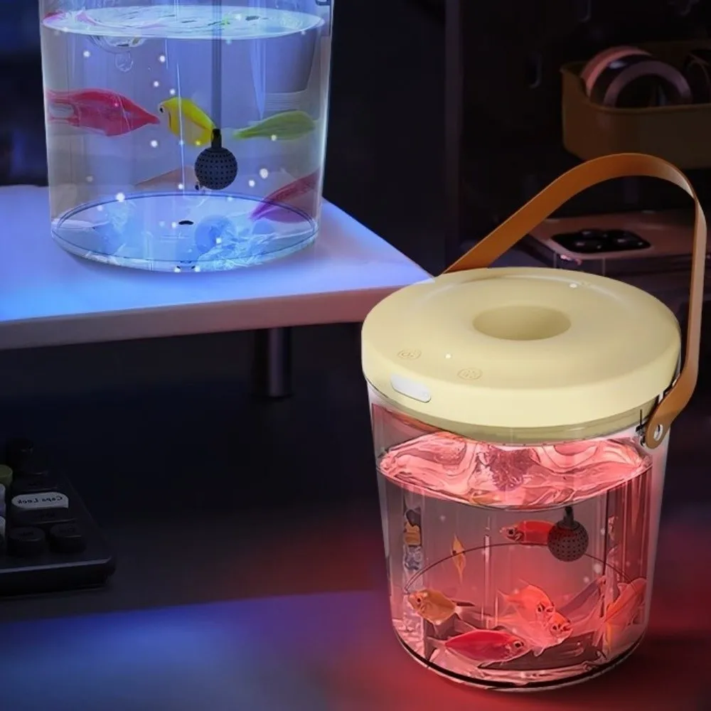 Портативный аквариум с подачей кислорода, прозрачный, из поликарбоната, с ручкой, USB-зарядкой, для разведения рыбок
Портативный аквариум с подачей кислорода, прозрачный, из поликарбоната, с ручкой, USB-зарядкой, для разведения рыбок