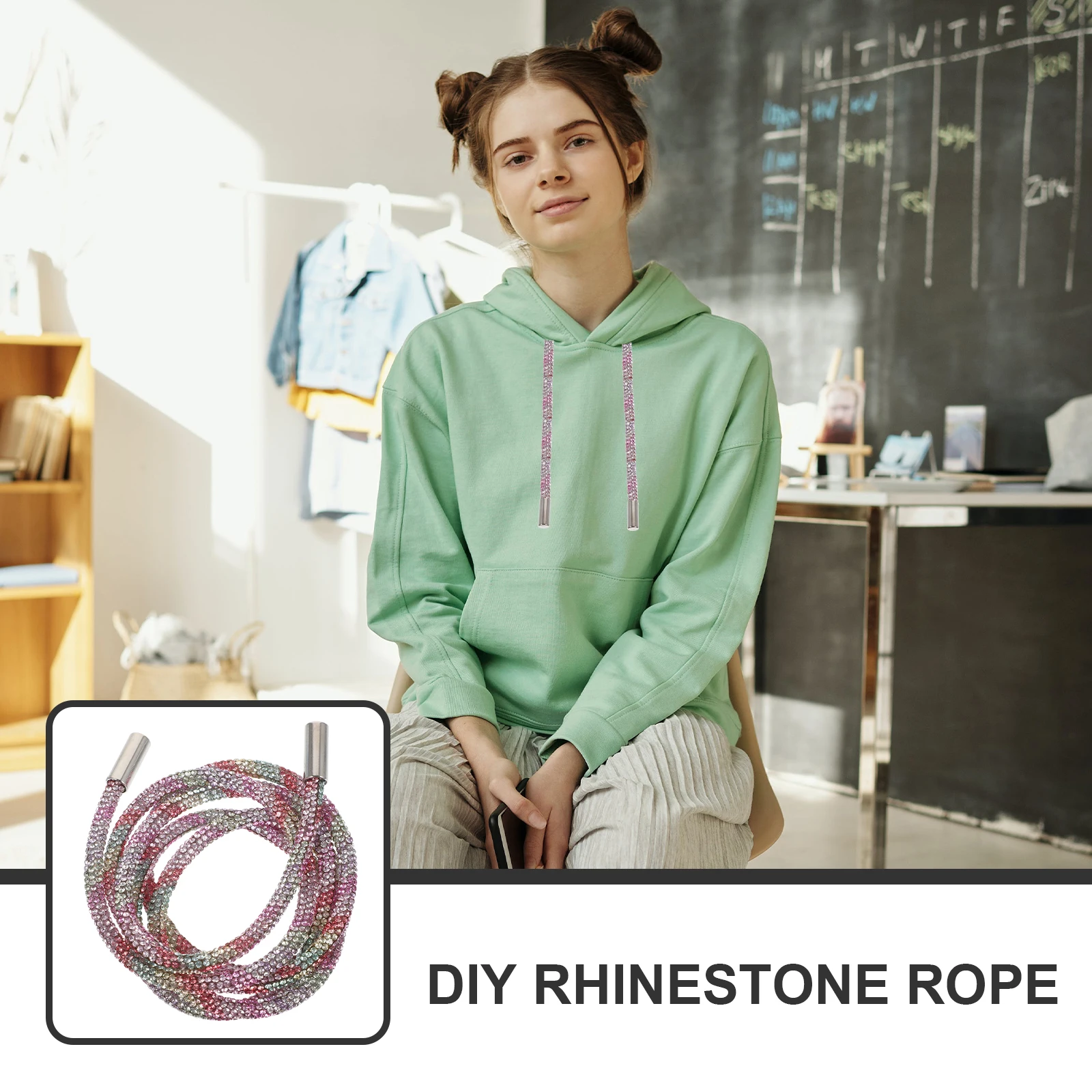 Rhinestone Shoelace 6mm Pink Yellow Green Mix 120cm DIY Belt Hat Rope Decor Accessories Round Glass Shoe Lace Supplies
Rhinestone Shoelace 6mm Pink Yellow Green Mix 120cm DIY Belt Hat Rope Decor Accessories Round Glass Shoe Lace Supplies