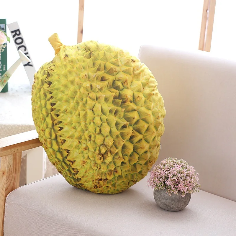 Simulation Creative Plush Toys Vegetable and Fruit Plush Pillow Strawberry Durian Cantaloupe Ornament Living Room Decoration
Simulation Creative Plush Toys Vegetable and Fruit Plush Pillow Strawberry Durian Cantaloupe Ornament Living Room Decoration