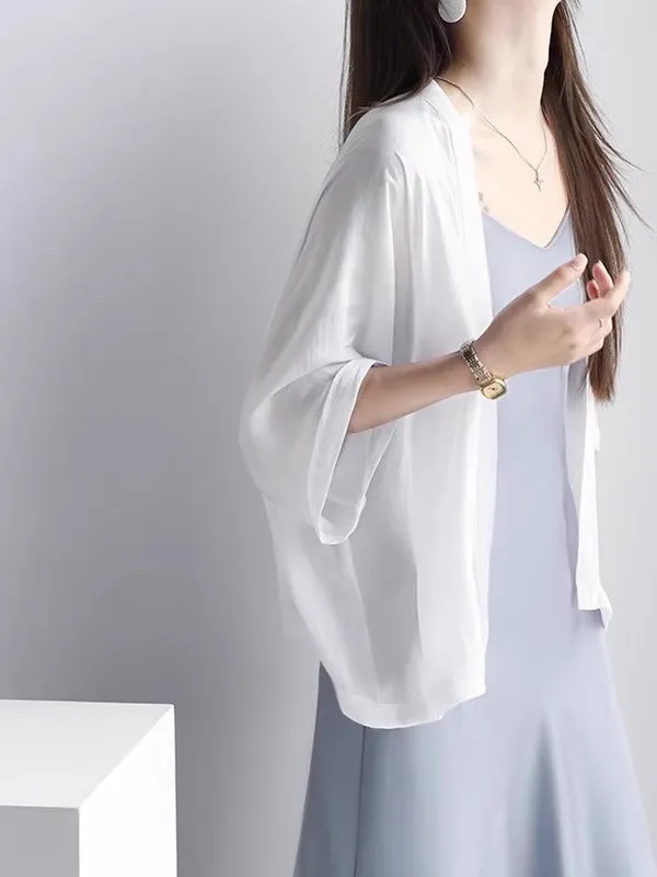 Lace Sun Protection Shirt Women's Fashionable Summer Thin Outerwear Beautiful Top Cover up Chiffon Thin Outer Jacket
Lace Sun Protection Shirt Women's Fashionable Summer Thin Outerwear Beautiful Top Cover up Chiffon Thin Outer Jacket