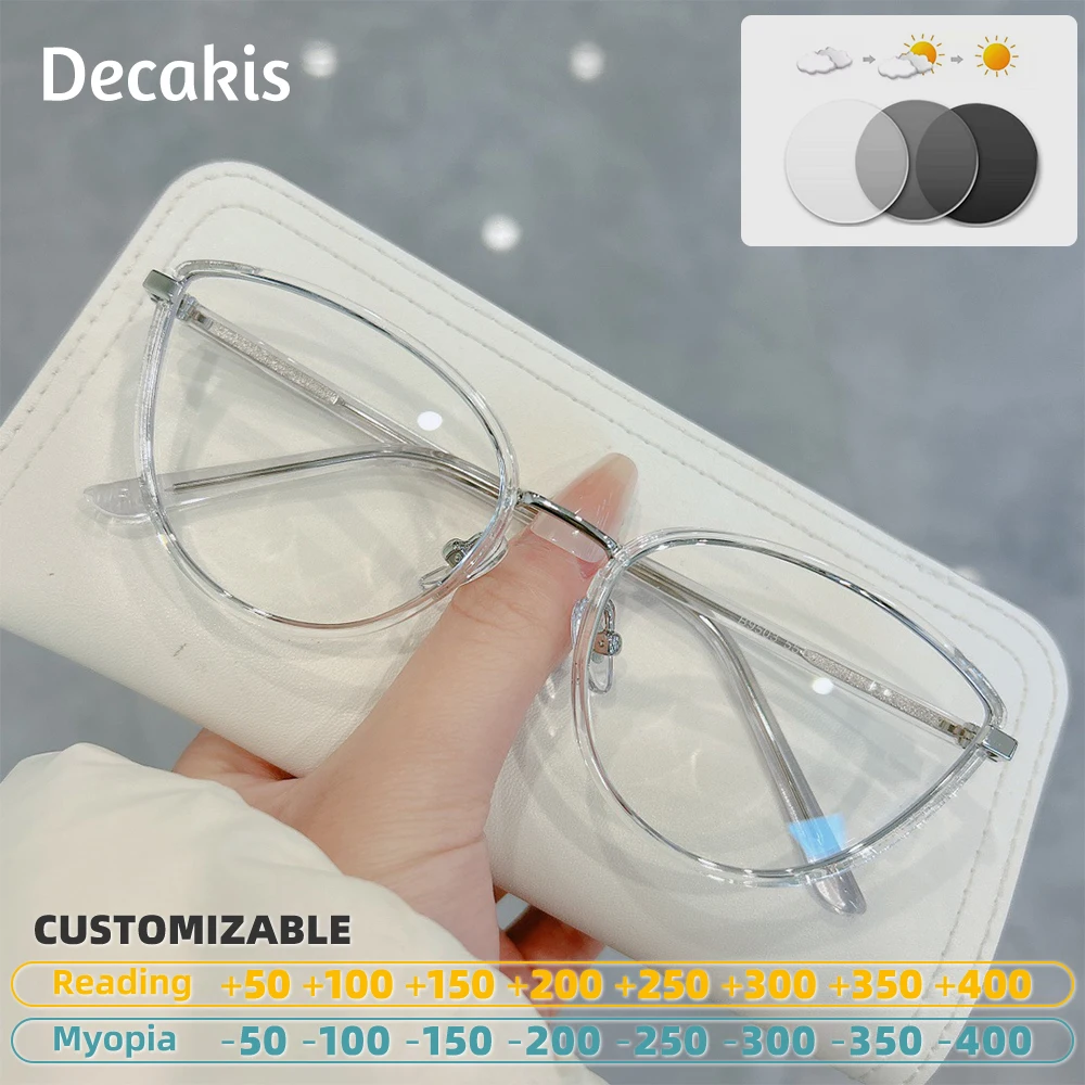 Photochromic Anti Blue Light Reading Glasses Ladies Myopia Sunglasses Woman 2025 0 Zeros Women's Glasses Trendy Eyepieces Reader
Photochromic Anti Blue Light Reading Glasses Ladies Myopia Sunglasses Woman 2025 0 Zeros Women's Glasses Trendy Eyepieces Reader