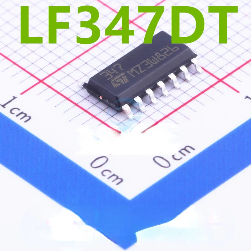10pcs New and original LF347DT SOP-14 Screen printing:347 FET input op-amp IC SMD chip LF347DT 347 SOP14
10pcs New and original LF347DT SOP-14 Screen printing:347 FET input op-amp IC SMD chip LF347DT 347 SOP14