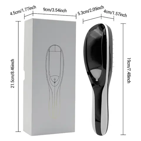 Electric Spray Massage Comb Hair Growth Vibration Head Massager Brush LED Anti Hair Loss Scalp Stress Relief relaxation Care