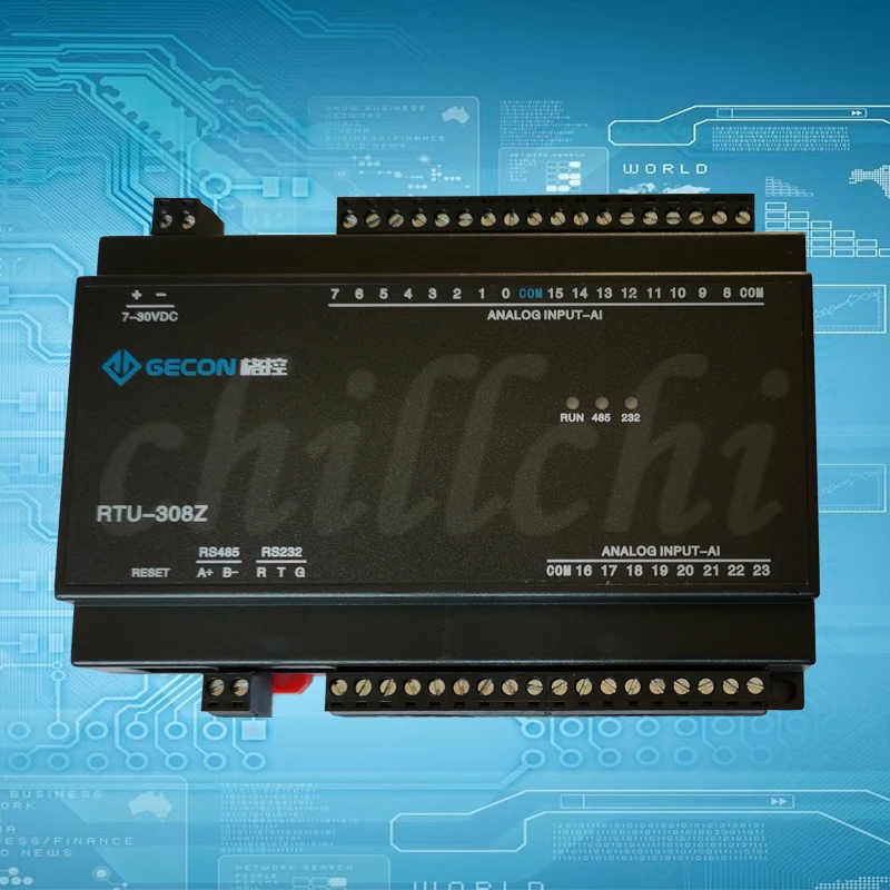 24 Channel AI Analog 0-20mA 0-10V A DC Acquisition Modbus IO Module Modbus RTU Protocol RS232 RS485
24 Channel AI Analog 0-20mA 0-10V A DC Acquisition Modbus IO Module Modbus RTU Protocol RS232 RS485