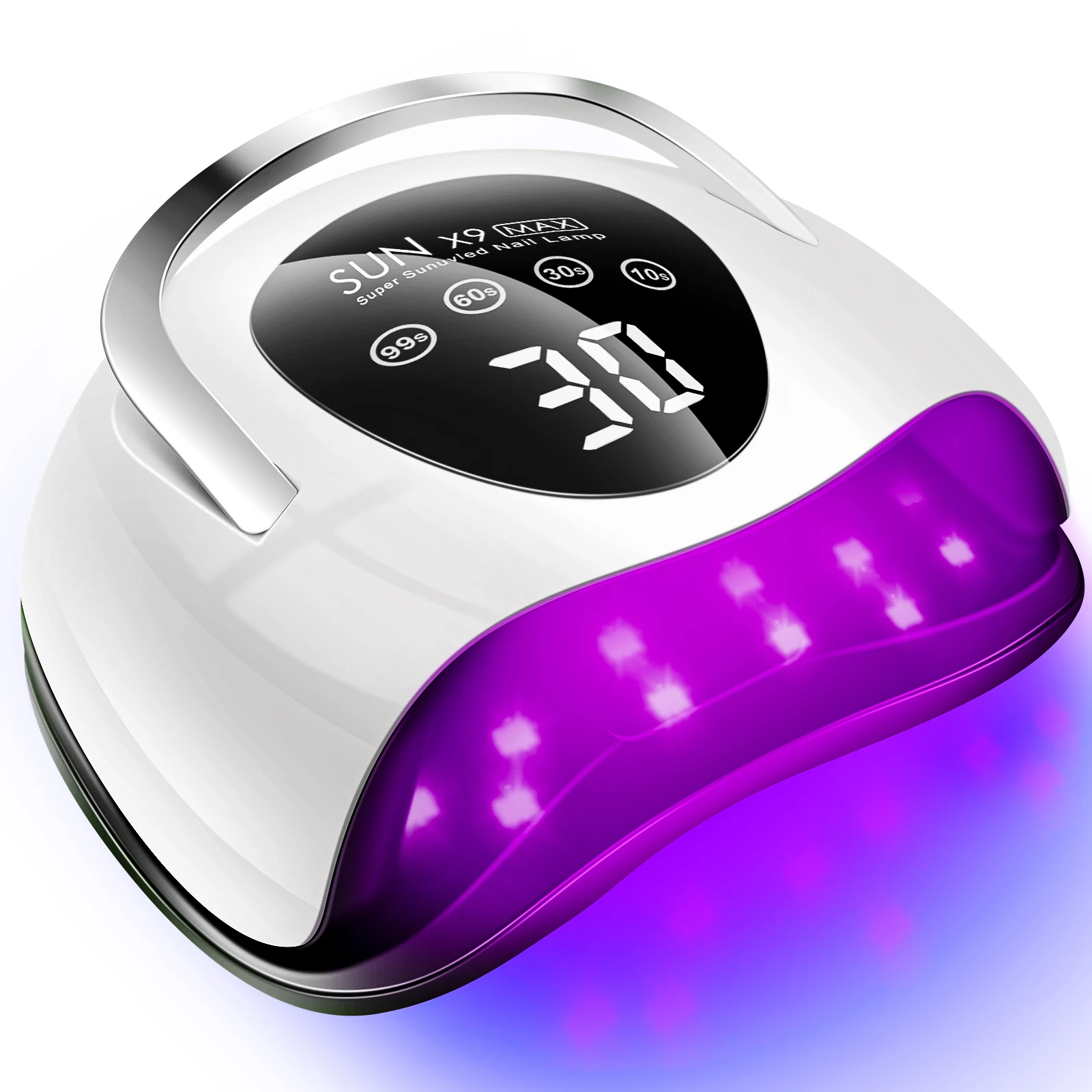 220W LED UV Light Dryer for Nails Gel Polish with 57 Lamp Beads 4 Timer Setting & LCD Touch Display Screen
220W LED UV Light Dryer for Nails Gel Polish with 57 Lamp Beads 4 Timer Setting & LCD Touch Display Screen