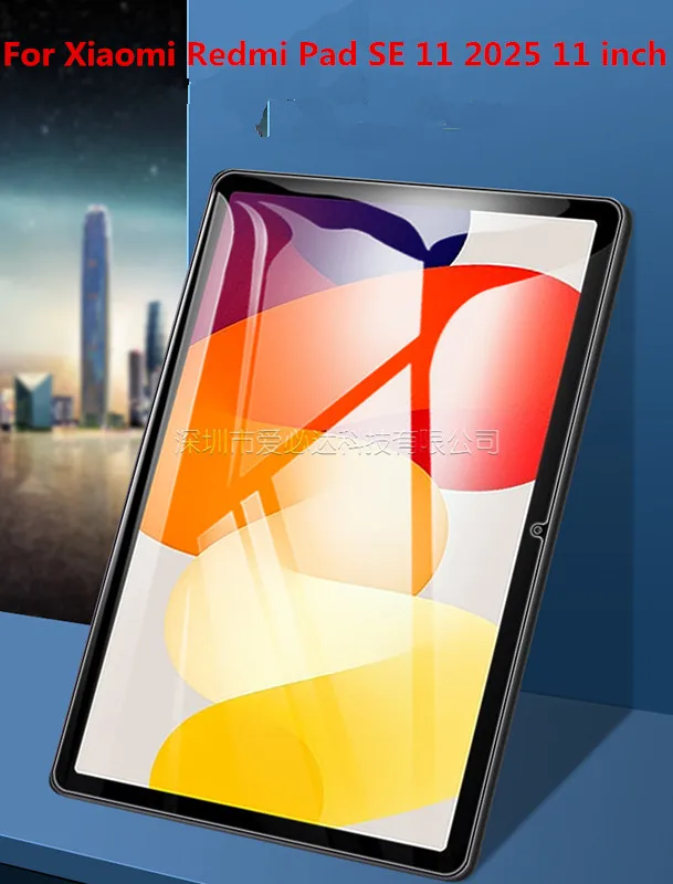 Tempered Glass Screen Protector For Xiaomi Redmi Pad SE 11 2025 11 inch Tablet Protective Film
Tempered Glass Screen Protector For Xiaomi Redmi Pad SE 11 2025 11 inch Tablet Protective Film