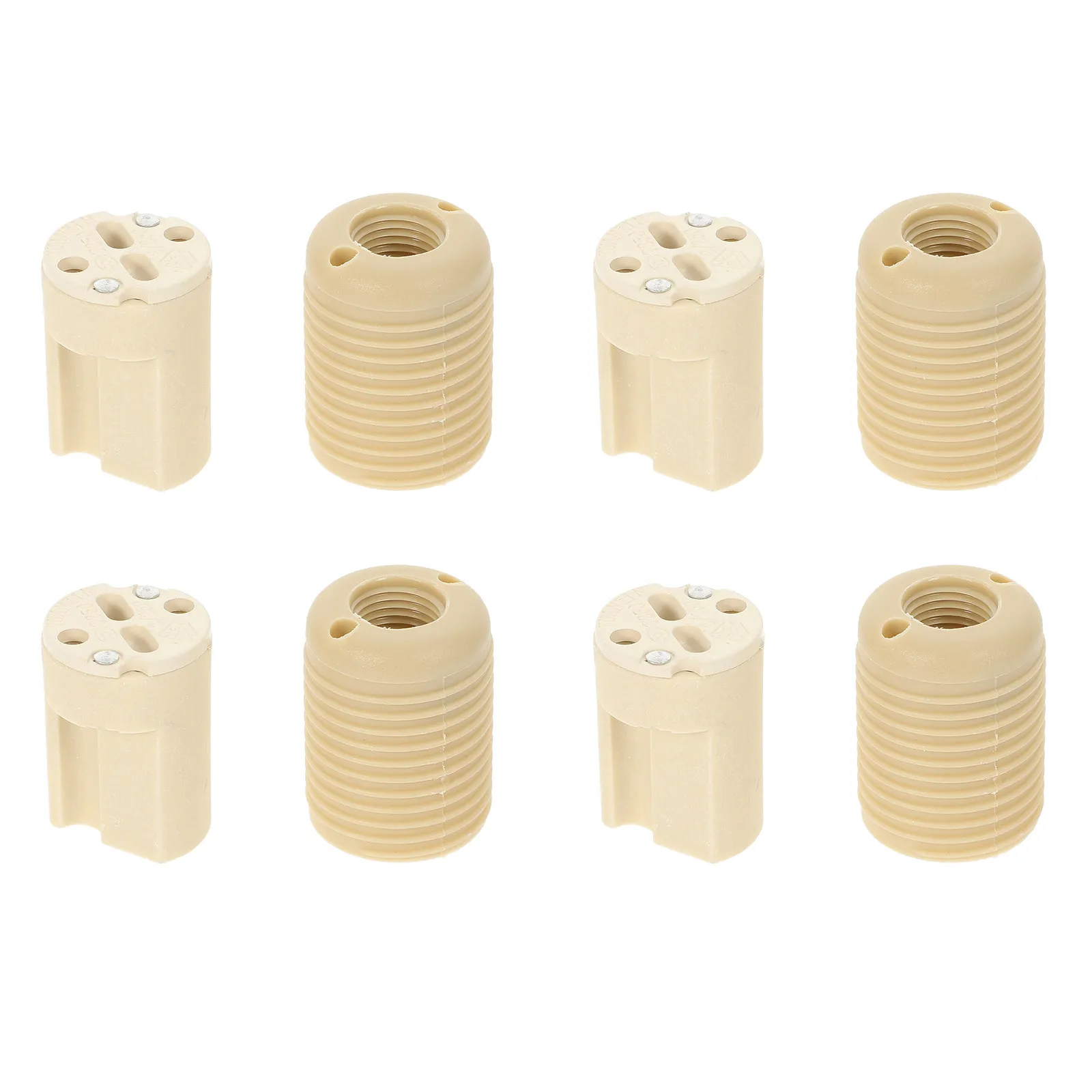 4Pcs Plastic Lamp Socket G9 Threaded Light Bulb Holder for Ceiling Wall Chandelier DIY Lighting Fixture Replacement Parts
4Pcs Plastic Lamp Socket G9 Threaded Light Bulb Holder for Ceiling Wall Chandelier DIY Lighting Fixture Replacement Parts