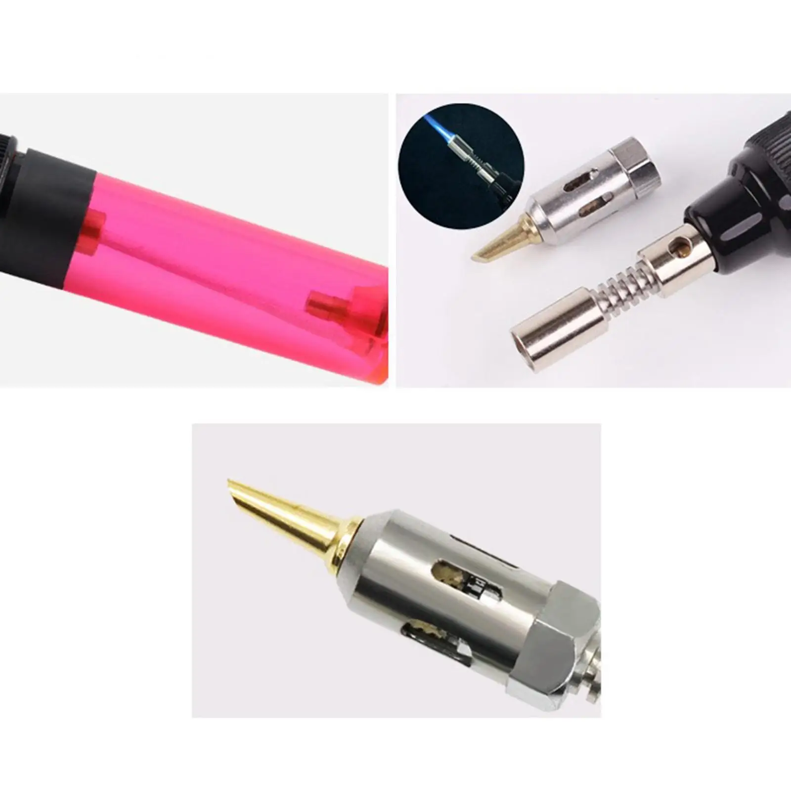 3 Soldering Iron Torch Tool Kit 35-45 Minutes Run Time Compact
3 Soldering Iron Torch Tool Kit 35-45 Minutes Run Time Compact