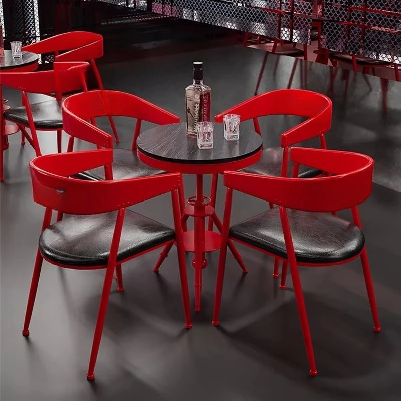 Luxury Industrial Wrought Iron Round Table Chair Set Home Bar Restaurant Hotel Gym Outdoor Dining Furniture
Luxury Industrial Wrought Iron Round Table Chair Set Home Bar Restaurant Hotel Gym Outdoor Dining Furniture