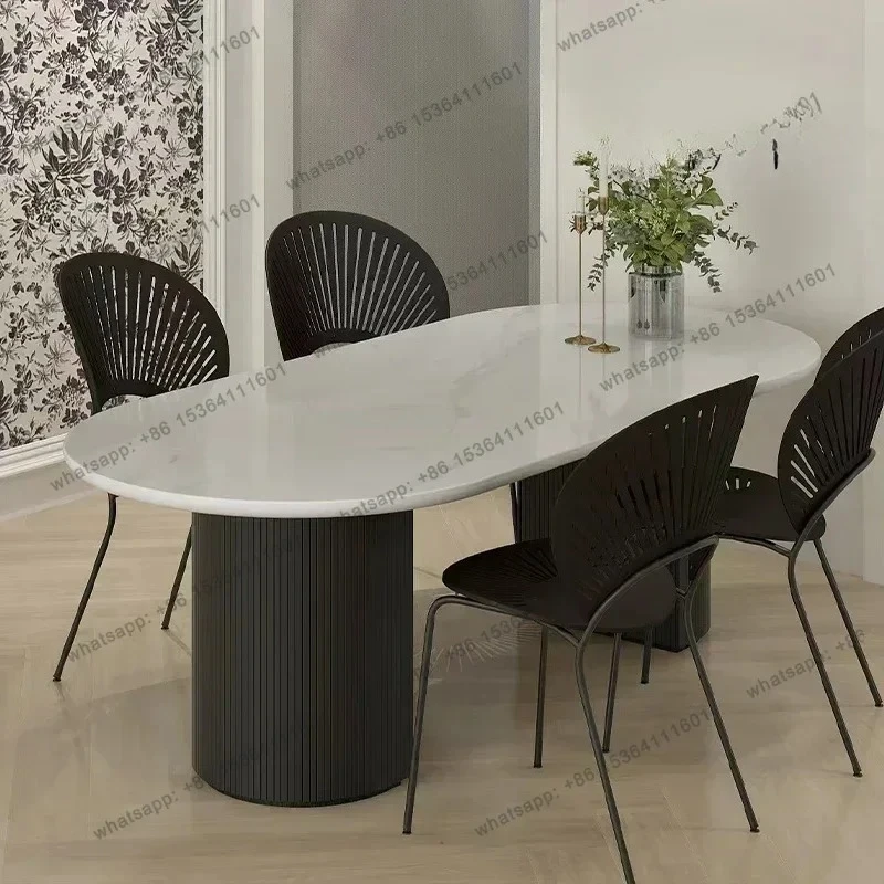 FG43Nordic Minimalist Dining Table Oval Beauty Comfy Living Room Dining Table Marble Design Mesa De Comedor Kitchen Furniture
FG43Nordic Minimalist Dining Table Oval Beauty Comfy Living Room Dining Table Marble Design Mesa De Comedor Kitchen Furniture