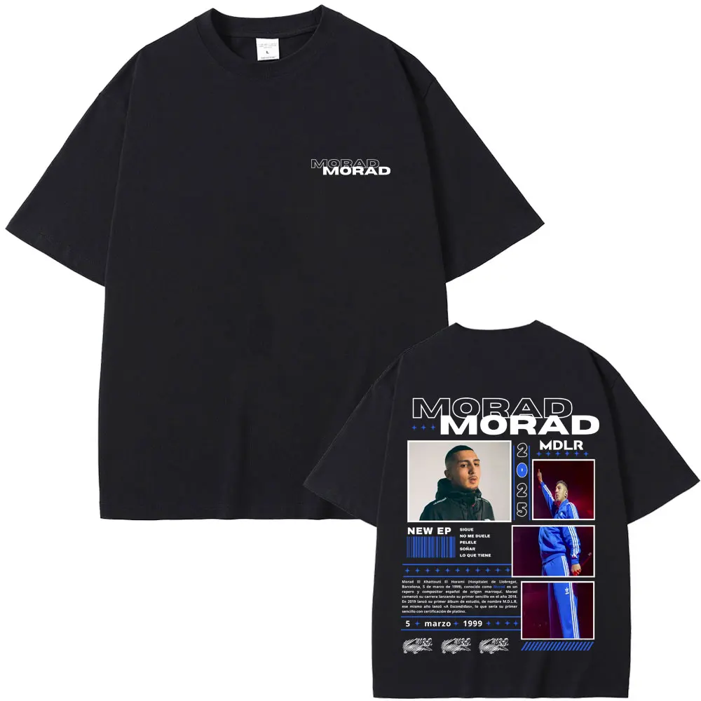 Hot Sale Rapper Morad M.D.L.R 2025 T-shirt Men Women Fashion Hip Hop Vintage T Shirts Man Cotton Oversized Short Sleeve T-shirts
Hot Sale Rapper Morad M.D.L.R 2025 T-shirt Men Women Fashion Hip Hop Vintage T Shirts Man Cotton Oversized Short Sleeve T-shirts
