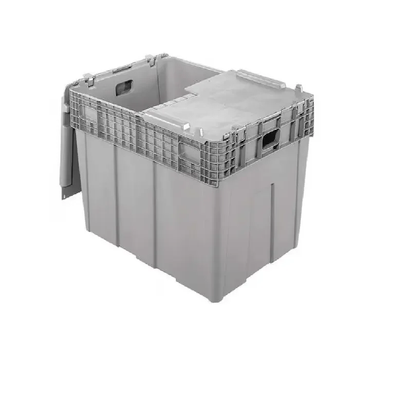 Attached Lid Container, 45.63 gal, 30 in L, 22 in W, 20 1/2 in H, Gray, Plastic, Metal Hinge
Attached Lid Container, 45.63 gal, 30 in L, 22 in W, 20 1/2 in H, Gray, Plastic, Metal Hinge