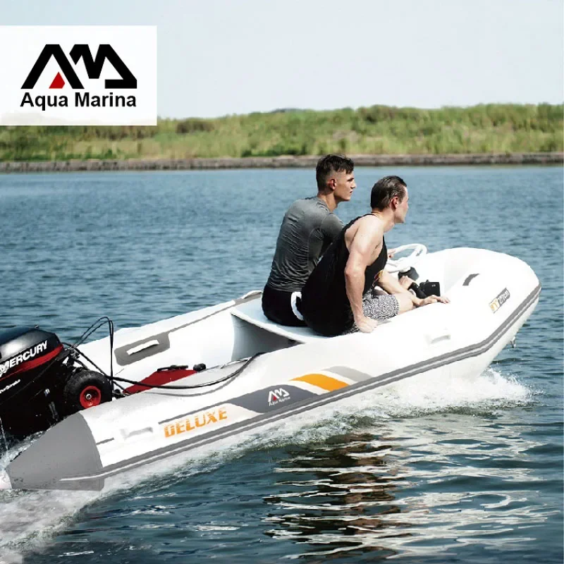 AQUA MARINA A DELUXE inflatable boat sport fishing boat dinghy raft aluminium slat plywood floor multi air chamber
AQUA MARINA A DELUXE inflatable boat sport fishing boat dinghy raft aluminium slat plywood floor multi air chamber
